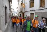 Peregrinacin a Caravaca del programa de senderismo de mayores