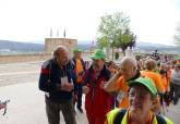 Peregrinacin a Caravaca del programa de senderismo de mayores