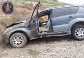 Accidente de tr�fico en la A-30