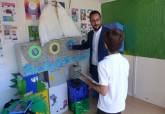 El concejal de Educaci�n durante su visita al campus de la ingenier�a de la UPCT