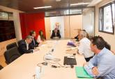 Reuni�n del alcalde con representantes de SEPES