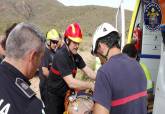 Rescate de ciclista en Los Boletes