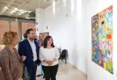 Los artistas con s�ndrome de Down de ASIDO Cartagena exponen sus obras en el centro Ram�n Alonso Luzzy