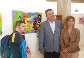 Los artistas con s�ndrome de Down de ASIDO Cartagena exponen sus obras en el centro Ram�n Alonso Luzzy