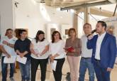 Los artistas con s�ndrome de Down de ASIDO Cartagena exponen sus obras en el centro Ram�n Alonso Luzzy