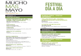 Actividades de Fin de Semana de Mucho M�s Mayo