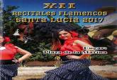 Cartel de los XII Recitales Flamencos de Santa Luc�a 2017
