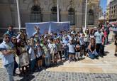 Foto de familia del Colegio de los Hermanos Maristas de Cartagena