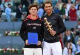 Jaime Cald�s junto a Rafa Nadal