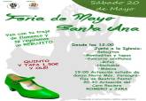 Cartel de la Feria de Mayo de Santa Ana