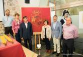 Presentaci�n bandera de las milicias urbanas de Carlos III en el Archivo Municipal