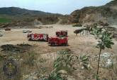 Incendio en el vertedero de La Fuente del Sapo