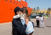 El 'Hesp�rides' regresa a puerto tras casi seis meses de campa�a art�rtica