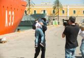 El 'Hesp�rides' regresa a puerto tras casi seis meses de campa�a art�rtica