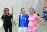 Visita vicealcaldesa a gimnastas