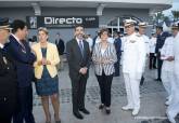 La explanada del puerto se viste de gala en el acto de arriado solemne de Bandera con motivo del Da de las Fuerzas Armadas