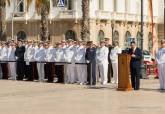 Entrega de la Medalla de Oro de Cartagena a la Escuela de Infantera de Marina Albacete y Fuster