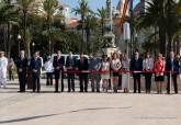 Entrega de la Medalla de Oro de Cartagena a la Escuela de Infantera de Marina Albacete y Fuster