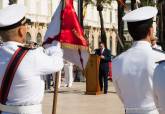 Entrega de la Medalla de Oro de Cartagena a la Escuela de Infantera de Marina Albacete y Fuster