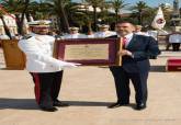 Entrega de la Medalla de Oro de Cartagena a la Escuela de Infantera de Marina Albacete y Fuster