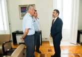 Visita al alcalde de los mandos de la AGA