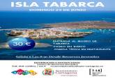 Cartel visita a la Isla de Tabarca