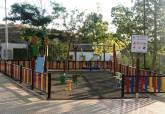 Nuevos juegos infantiles en la plaza de la Marina en Pern