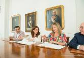 Firma del convenio de colaboraci�n entre la ADLE y BMN 