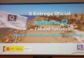 Entrega de las banderas Q de Calidad a Cartagena