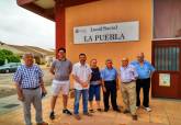 Visita de Jos� L�pez a La Puebla