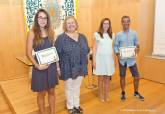 Entrega de diplomas a los alumnos del primer turno del I Campus Universitario de Prcticas y Formacin Arqueolgica Ciudad de Cartagena