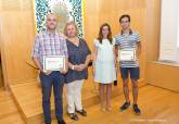 Entrega de diplomas a los alumnos del primer turno del I Campus Universitario de Prcticas y Formacin Arqueolgica Ciudad de Cartagena