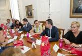 Reunin de la alcaldesa, Ana Beln Castejn, con el presidente de la FEMP y alcaldes de la Regin