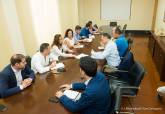 Reuni�n interconcejal�as con miembros de la UPCT