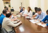 Reuni�n interconcejal�as con miembros de la UPCT