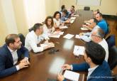 Reuni�n interconcejal�as con miembros de la UPCT