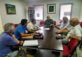 Reunin del concejal de Desarrollo Sostenible, Jos Lpez, con representantes vecinales de Los Belones