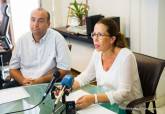Reuni�n de la alcaldesa con la Asociaci�n de Transportistas del Puerto
