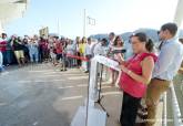 Homenaje a Miki Roqu en la puerta 2-22 del Estadio Municipal Cartagonova