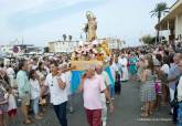Procesi�n de la Virgen del Carmen en Cabo de Palos el d�a de la Asunci�n 2017