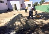 Imange de archivo de obras en el colegio de El Llano