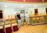 Visita a las obras en el teatro Circo Apolo de El Algar