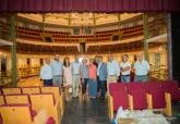 Visita a las obras en el teatro Circo Apolo de El Algar