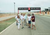 Visita de la concejala de Turismo y el consejero de Cultura al Circuito de Velocidad de Cartagena