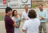 Visita de la concejala de Turismo y el consejero de Cultura al Circuito de Velocidad de Cartagena