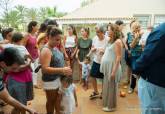 Visita de la alcaldesa y la consejera al Hogar de la Infancia en La Manga