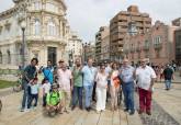 El reto '12 millones de pedaladas' llega a Cartagena para sensibilizar sobre la situacin de los refugiados