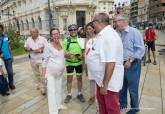 El reto '12 millones de pedaladas' llega a Cartagena para sensibilizar sobre la situaci�n de los refugiados