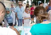 El reto '12 millones de pedaladas' llega a Cartagena para sensibilizar sobre la situacin de los refugiados