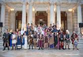 Inauguración de la exposición 'Heryca. Los viajes de Sirus' en el Palacio Consistorial de Cartagena